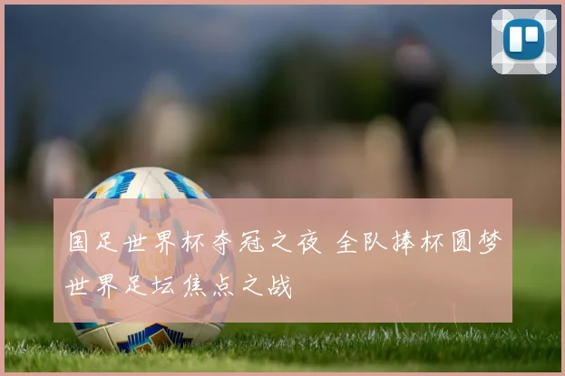 国足世界杯夺冠之夜 全队捧杯圆梦世界足坛焦点之战